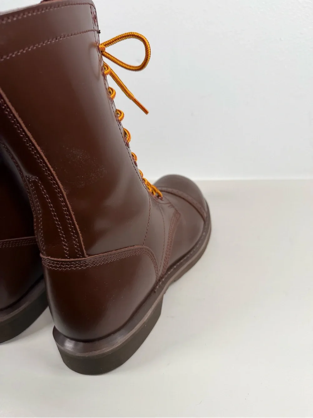Rothco Men’s Jump Boots Size 11 Brown Leather Military Tactical Combat Boots
